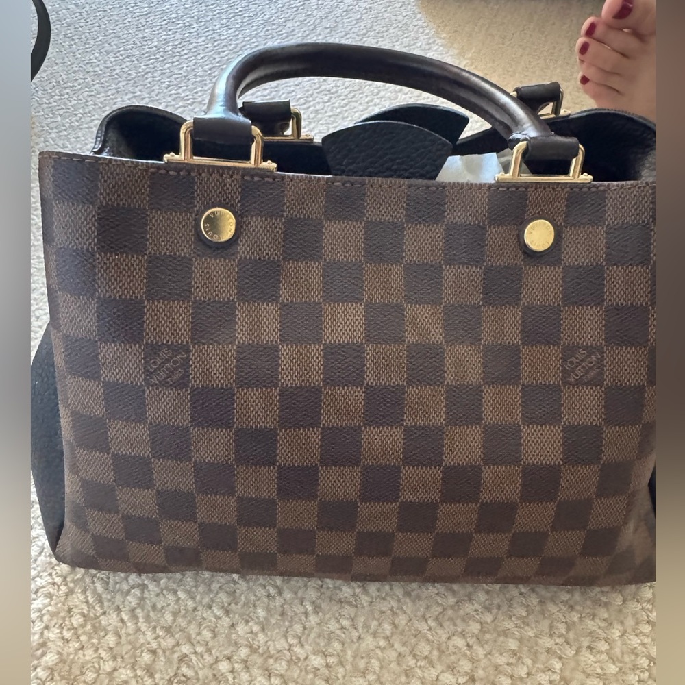 louis vuitton brittany damier satchel